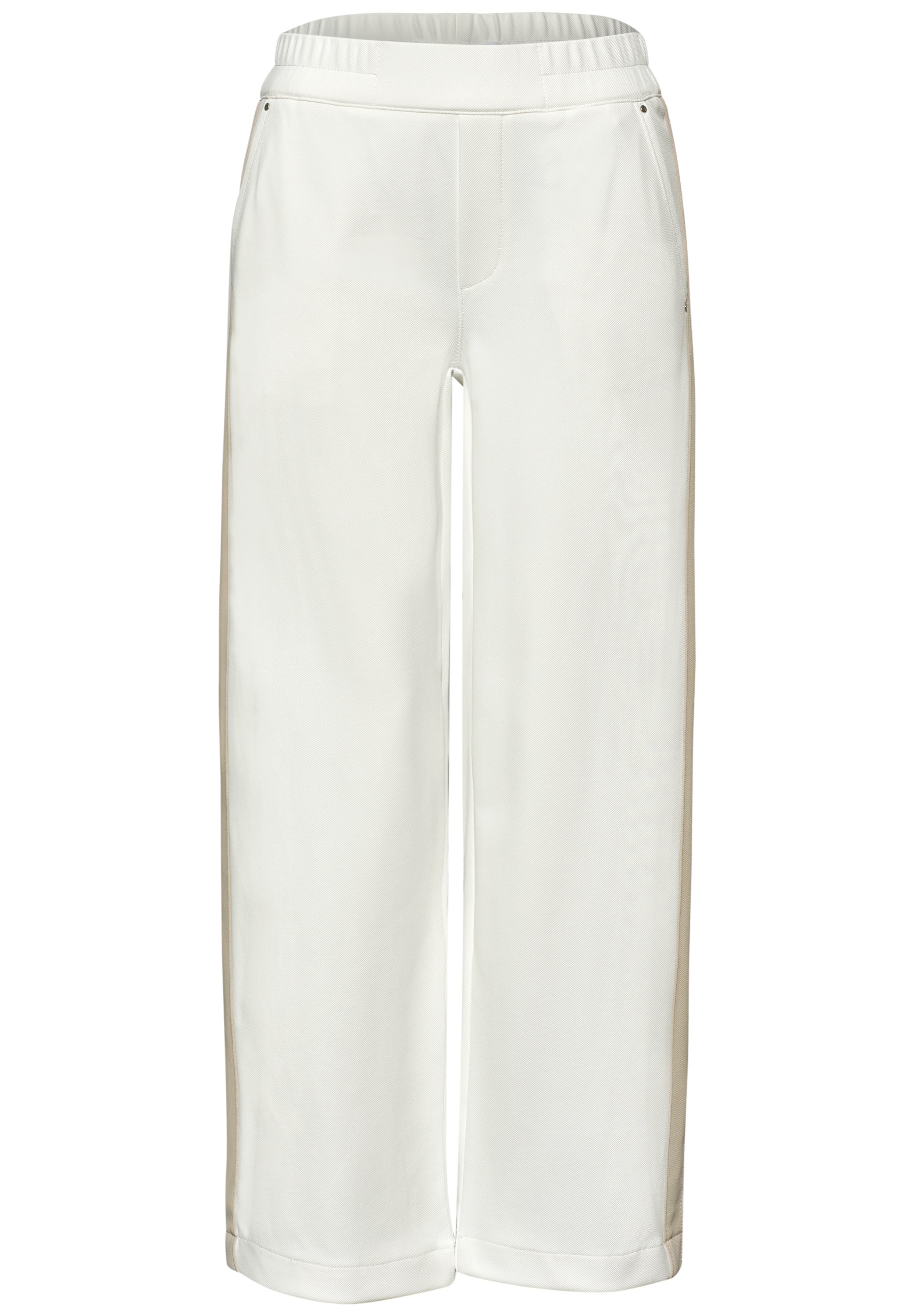Wide Leg Hose mit Gallonstreifen