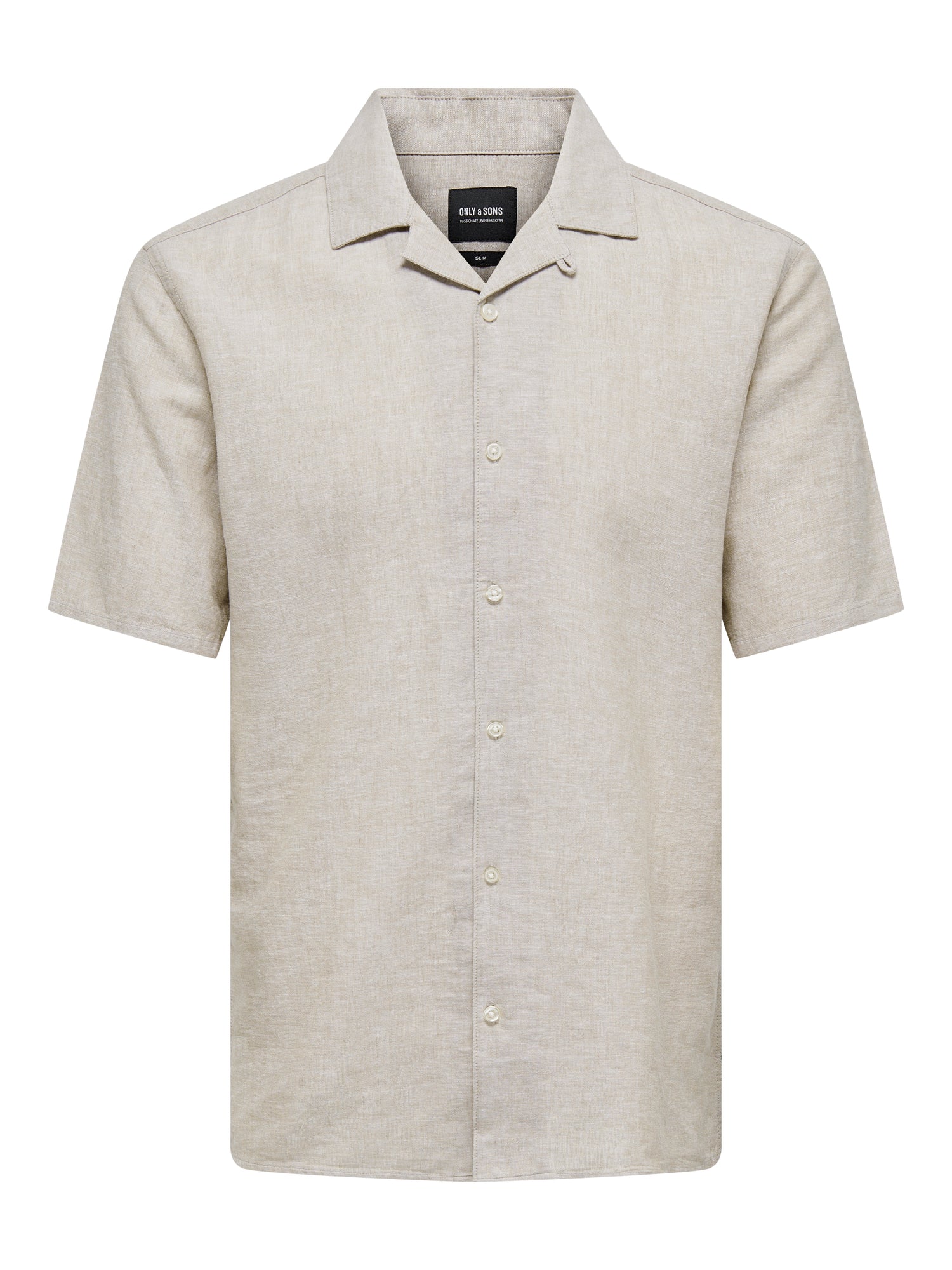 ONSCAIDEN SS SOLID RESORT LINEN NOOS