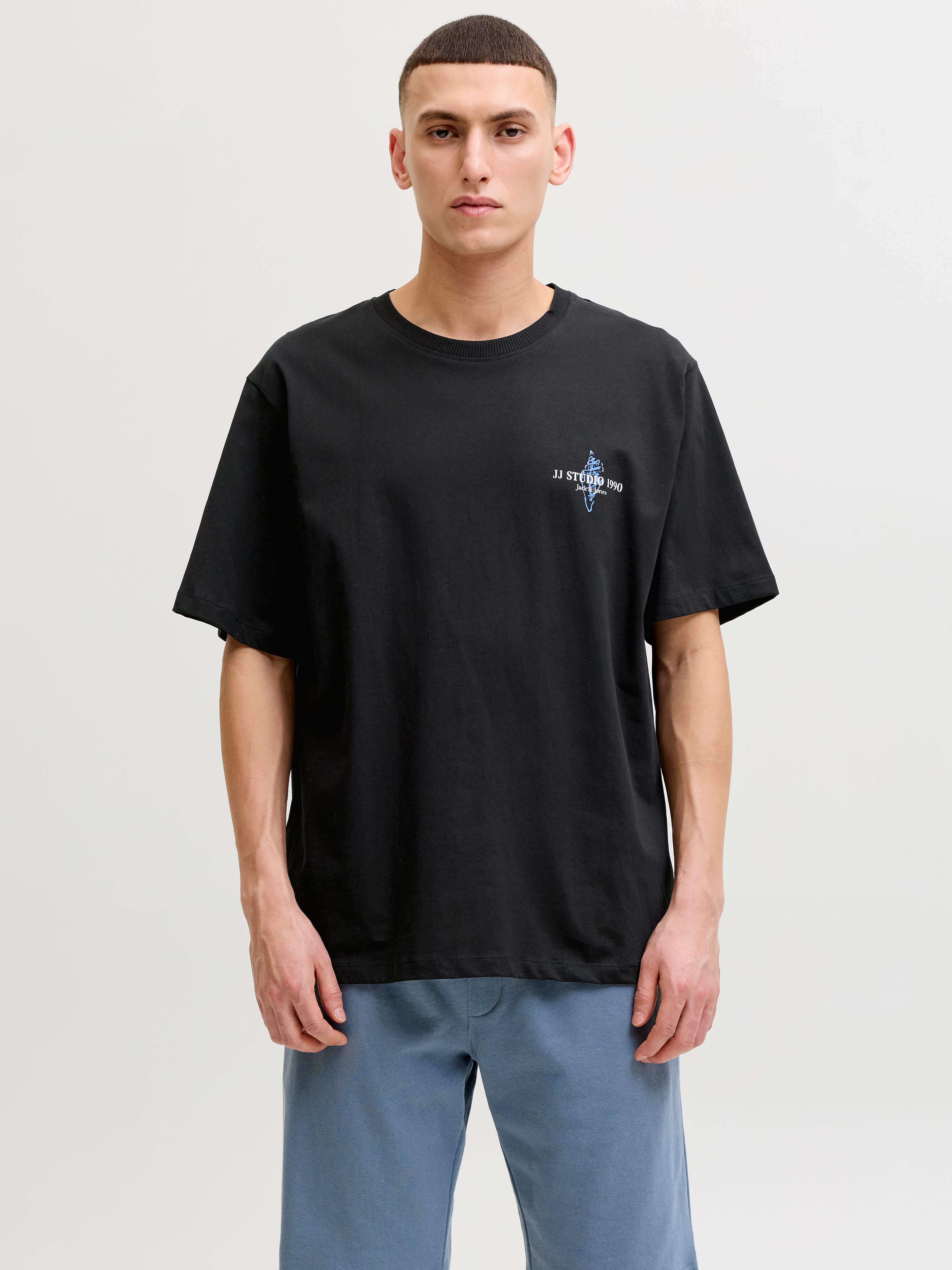 JJCORALS TEE SS CREW NECK