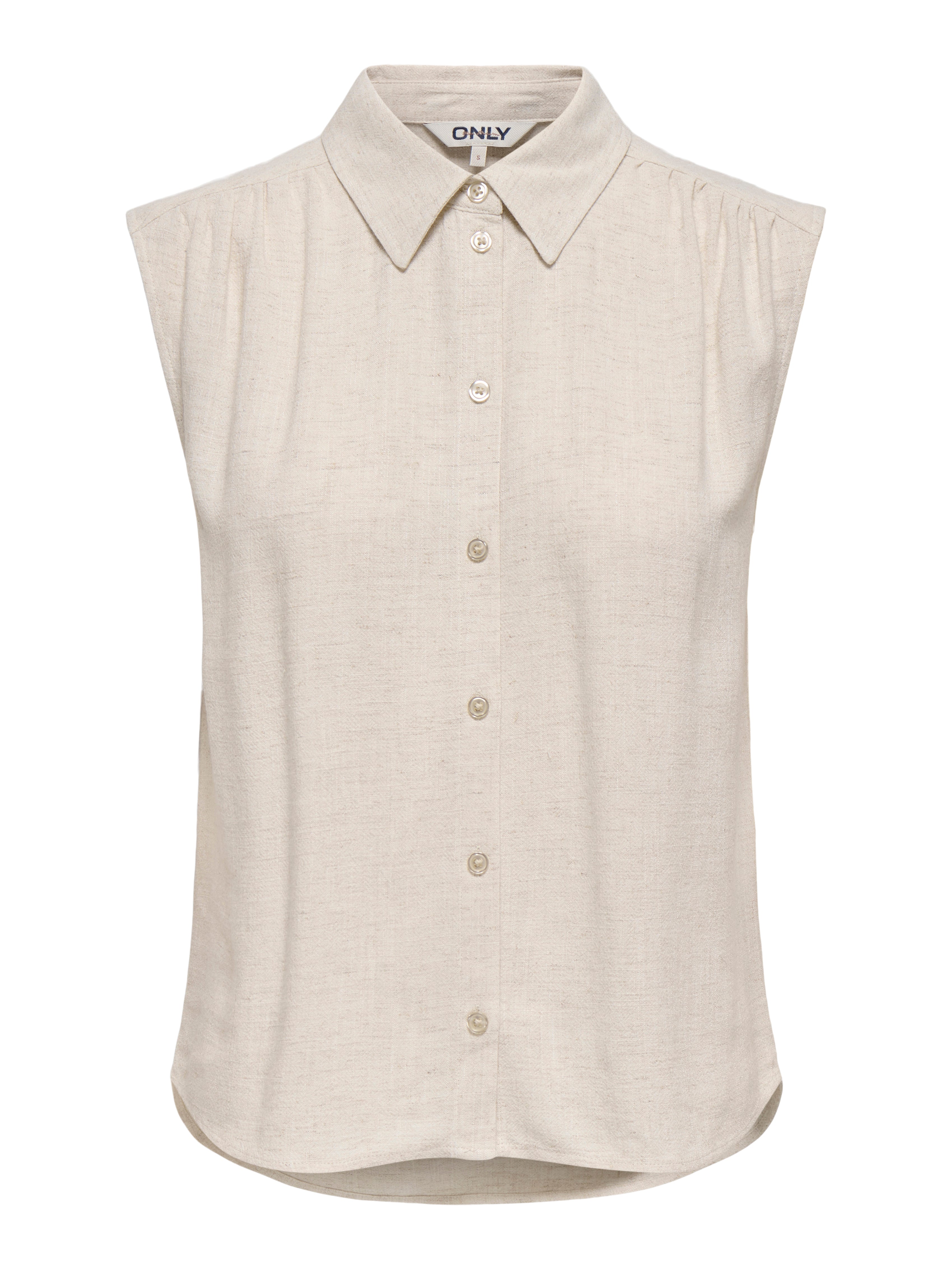 ONLSIESTA S/L LINEN BL SHIRT PNT NOOS