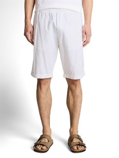 TTREGULAR Shorts mit Leinenanteil
