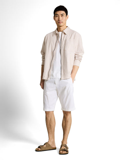 TTREGULAR Shorts mit Leinenanteil