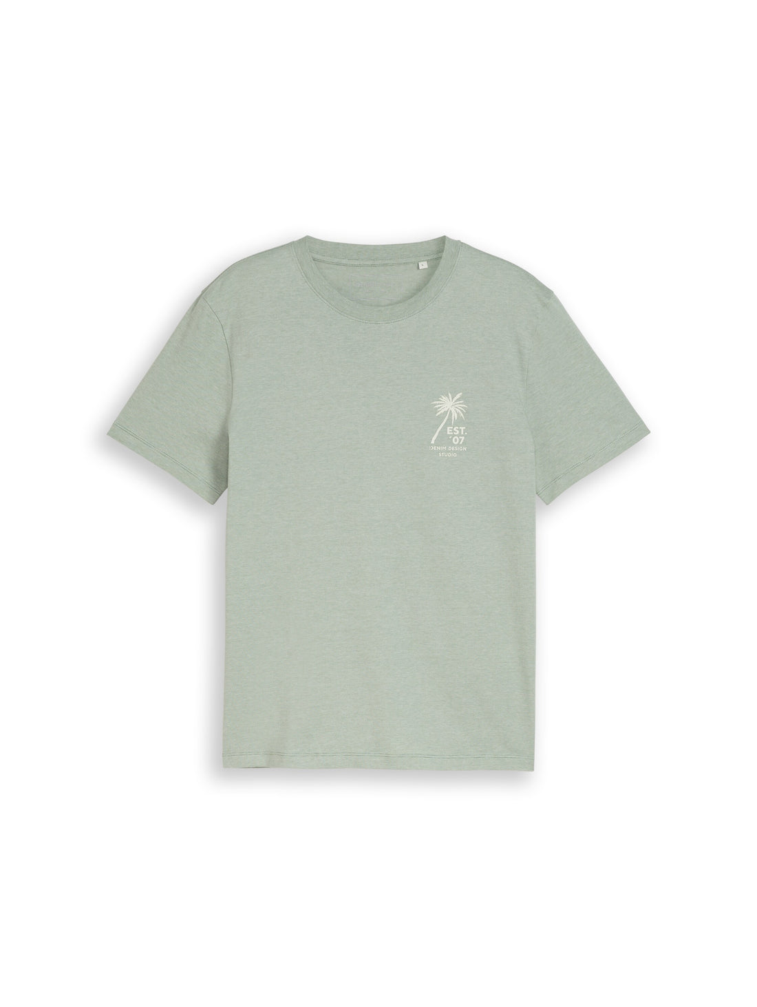 T-Shirt mit Palmenprint