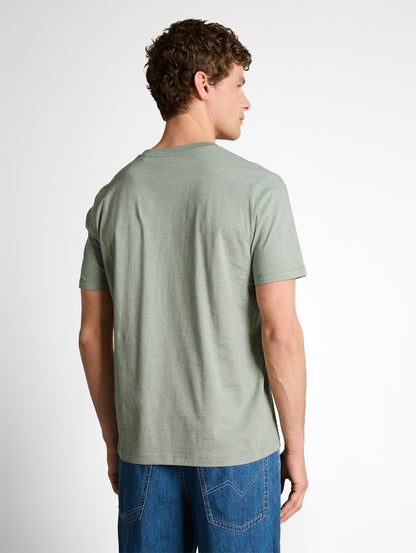 T-Shirt mit Palmenprint