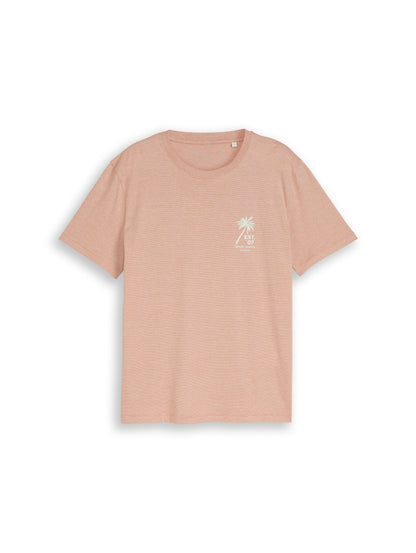 T-Shirt mit Palmenprint