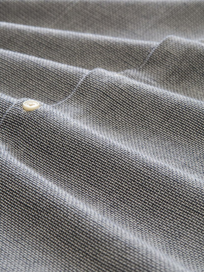 Relaxed Fit Kurzarmhemd mit Struktur