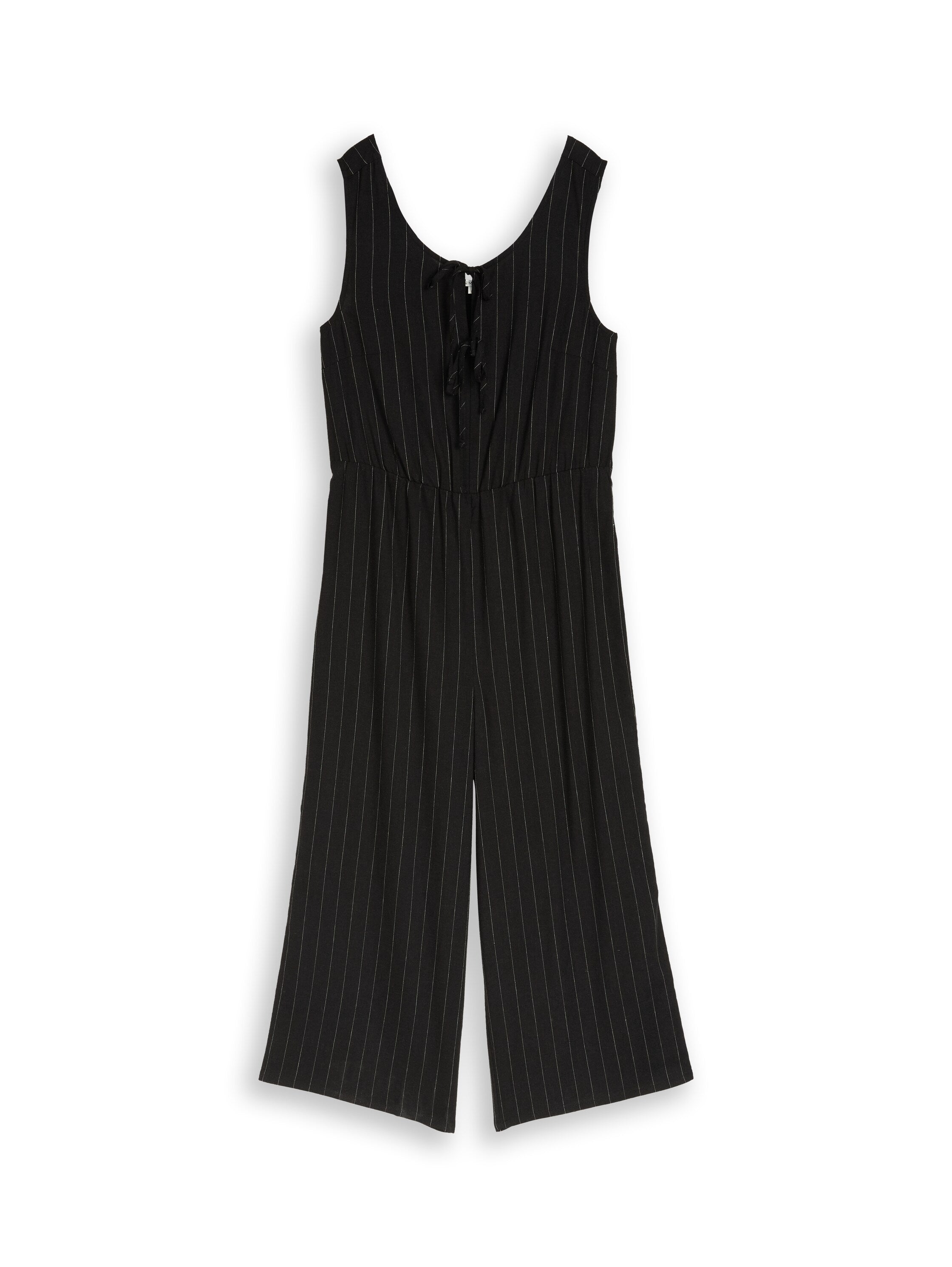 Jumpsuit mit Leinenanteil