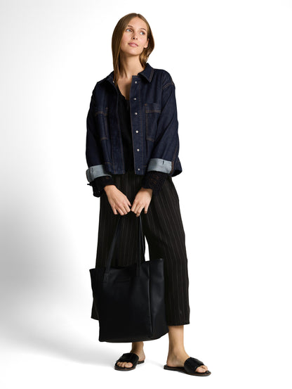 Jumpsuit mit Leinenanteil