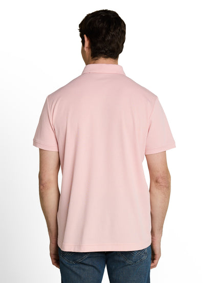 Poloshirt mit Logo-Print