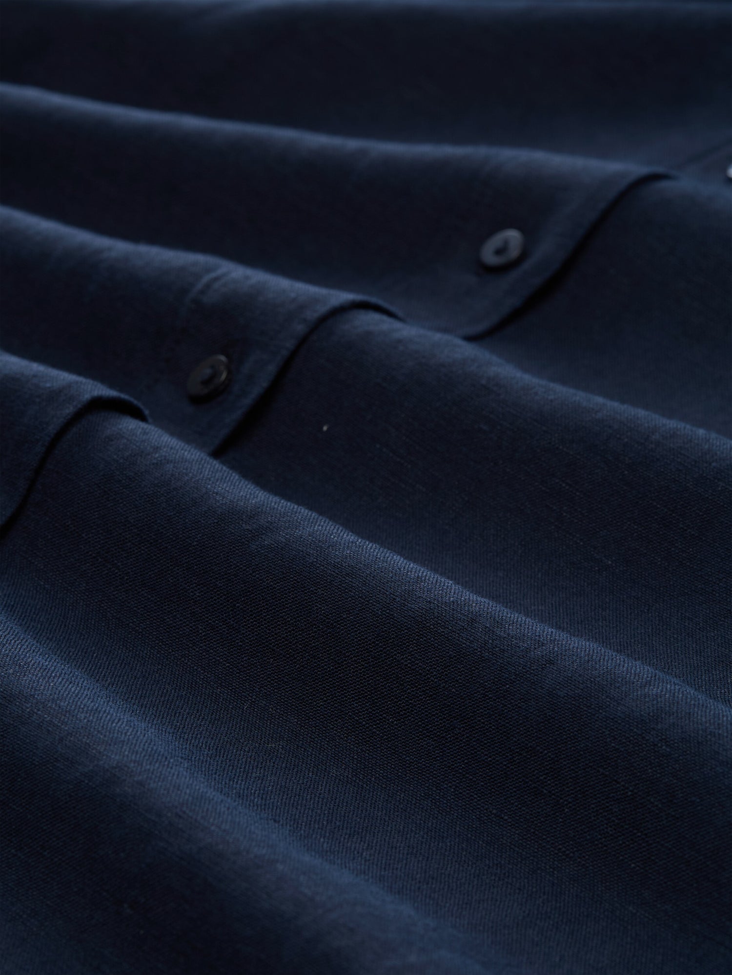 Blusenkleid mit Leinenanteil