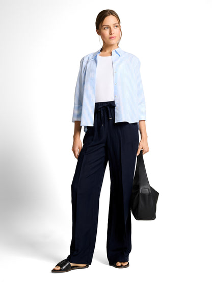 Loose Fit Hose mit Leinenanteil