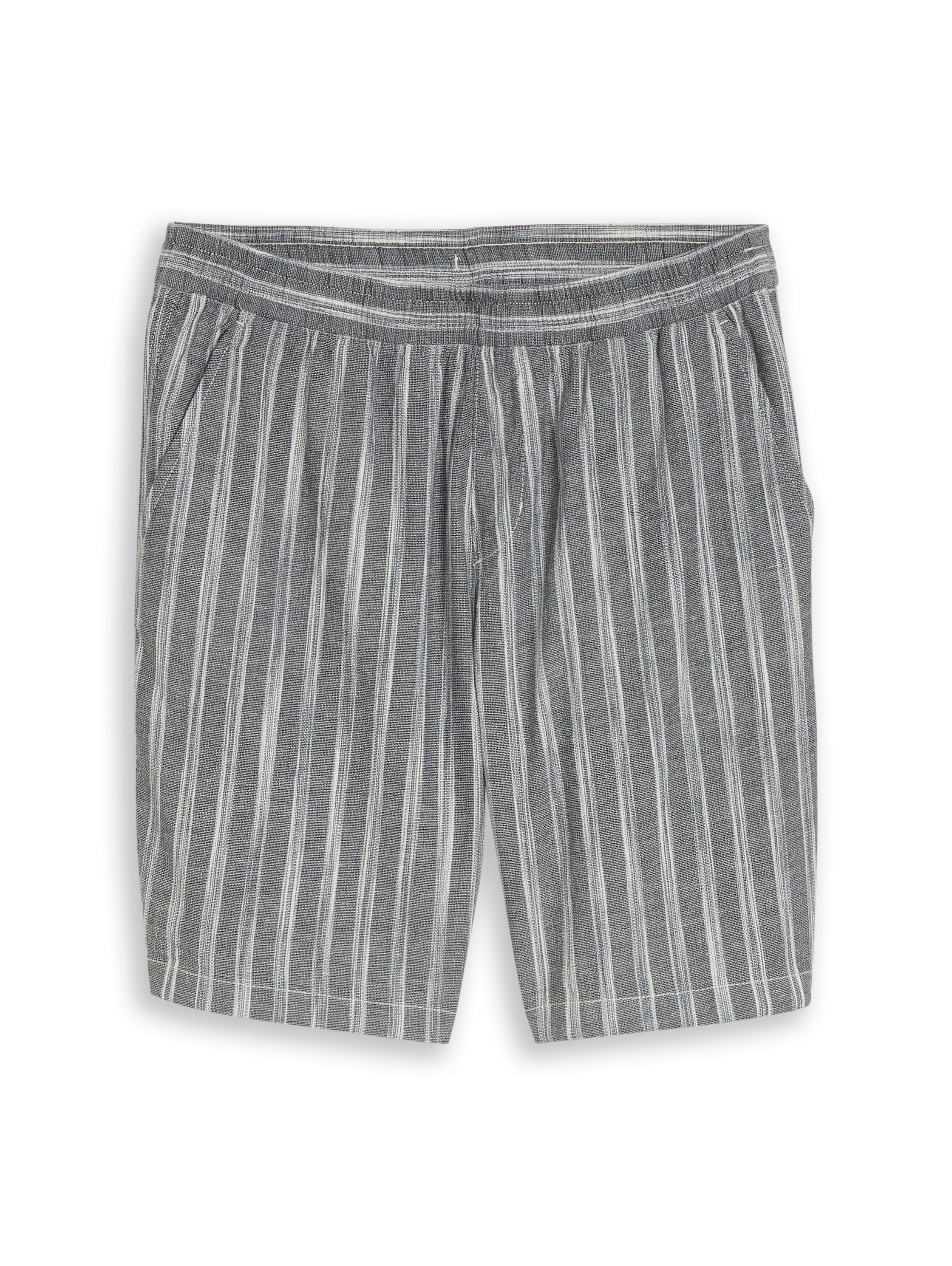 TTRELAXED Shorts mit Leinenanteil