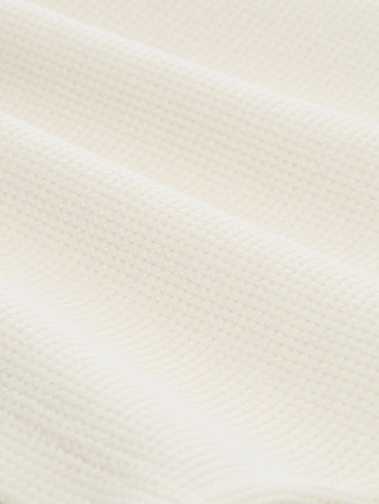 Relaxed Shorts mit Waffelstruktur