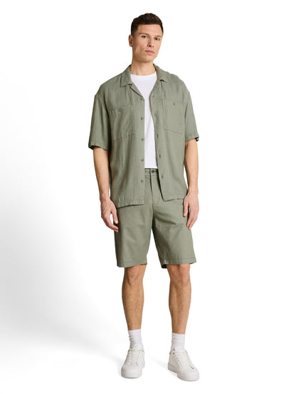 TTRELAXED Chino Shorts mit Leinenanteil