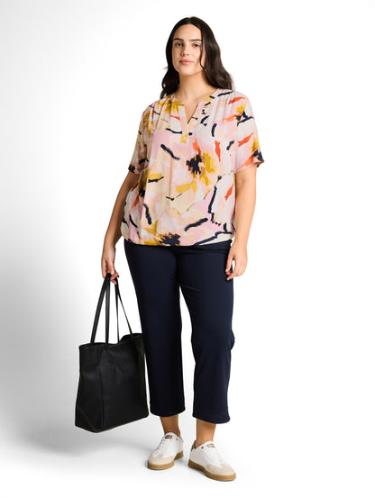 Plus Size - Bluse mit Muster