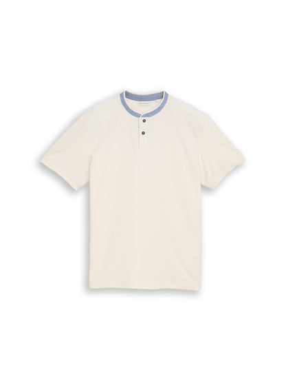 Poloshirt mit Stehkragen