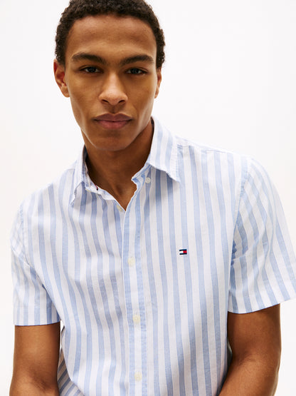Regular Fit Stripe Short Sleeve Shirt