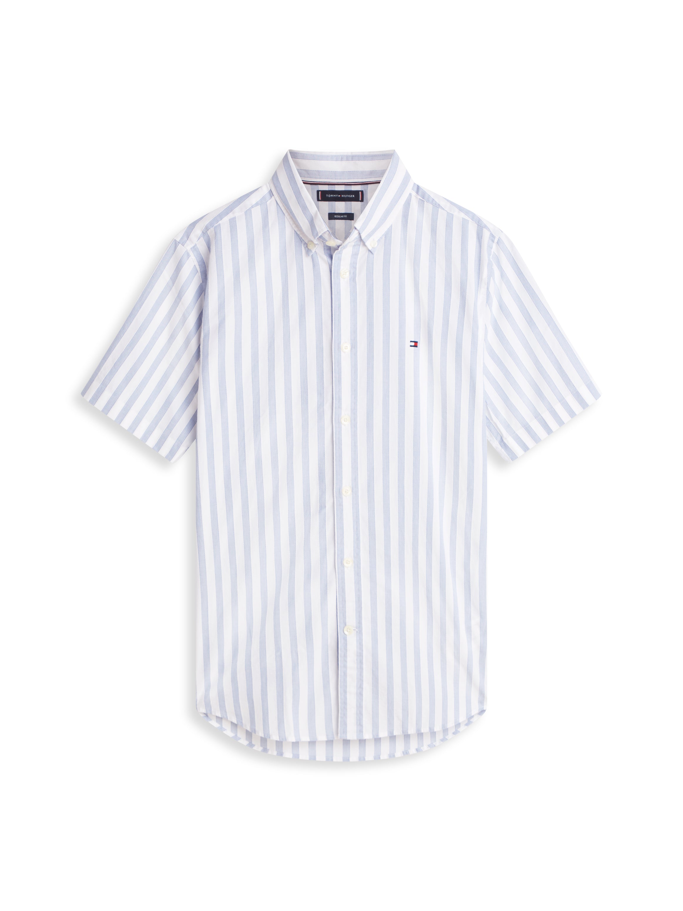 Regular Fit Stripe Short Sleeve Shirt