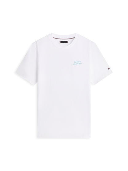 Back Photo Print Jersey T-Shirt