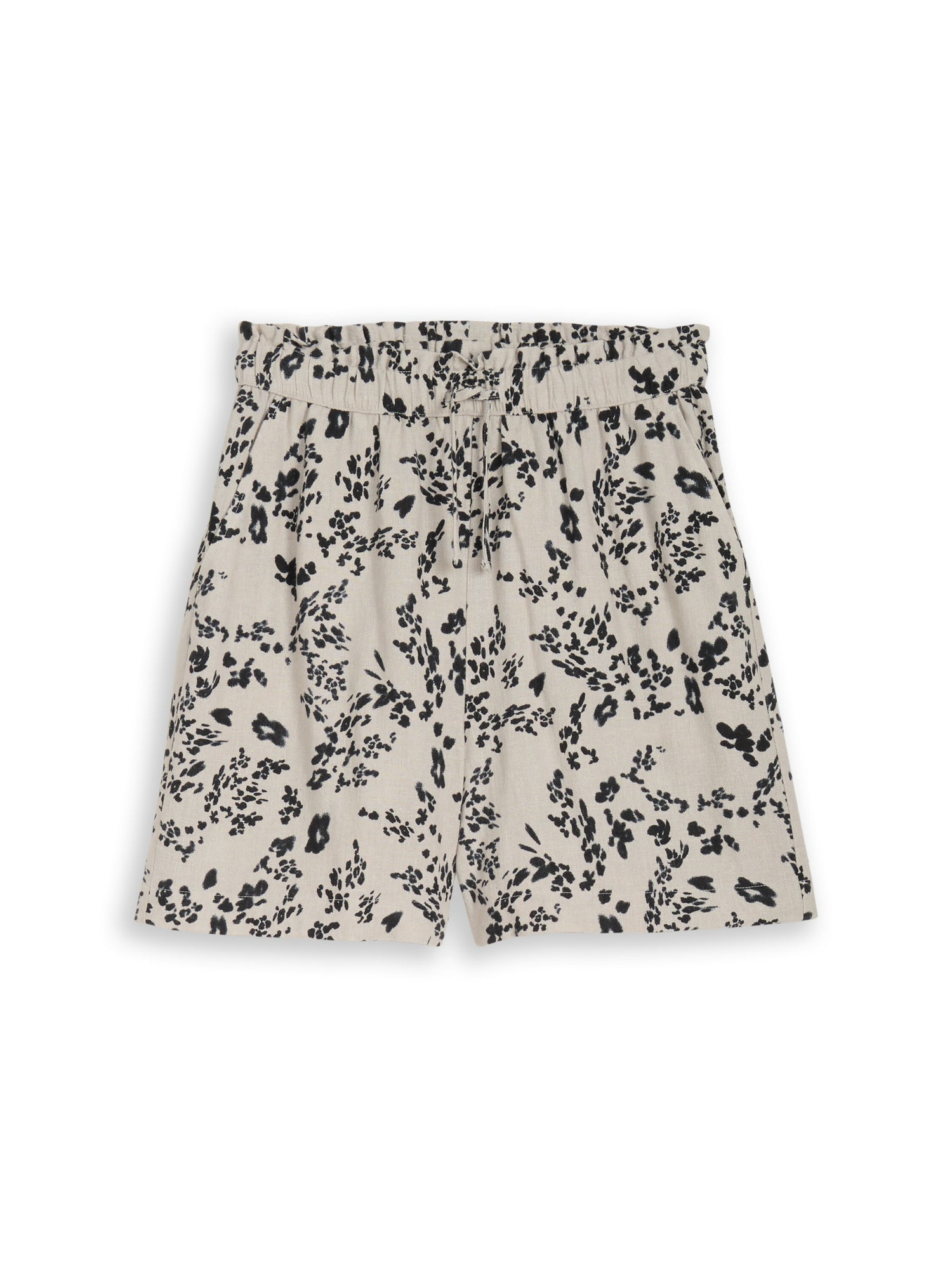 Loose Fit Shorts mit Leinenanteil