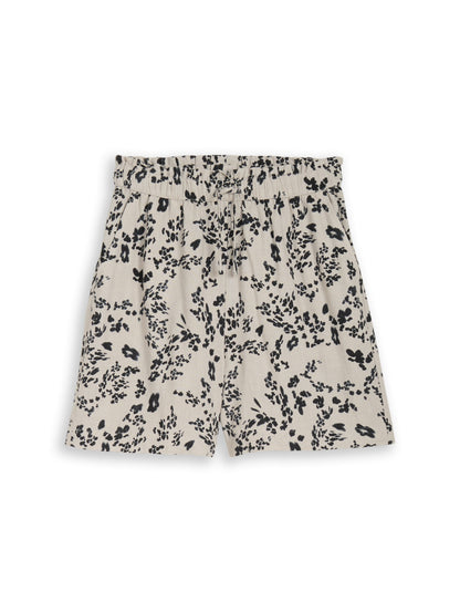 Loose Fit Shorts mit Leinenanteil