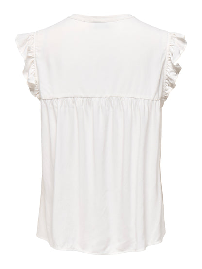 ONLVESTINE S/S TOP WVN NOOS