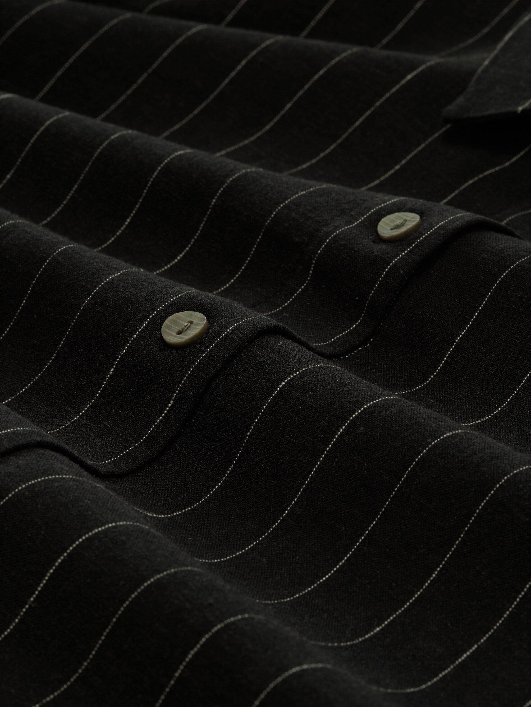 Boxy Fit Hemdbluse mit Schleifen-Detail