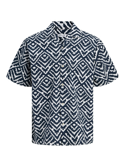 JJMILO SEERSUCKER RESORT SHIRT SS