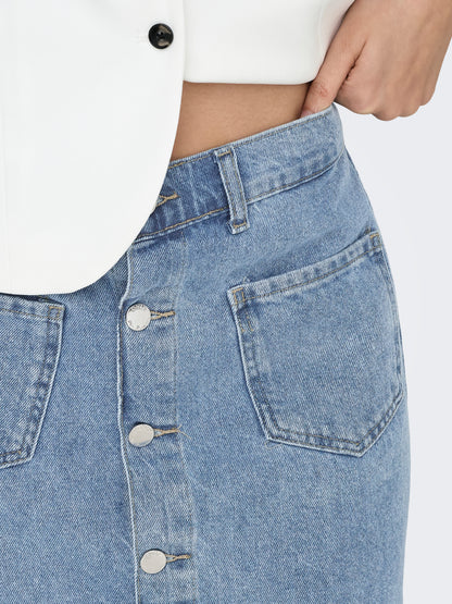 ONLAMAZING HW SKIRT TAI DNM NOOS