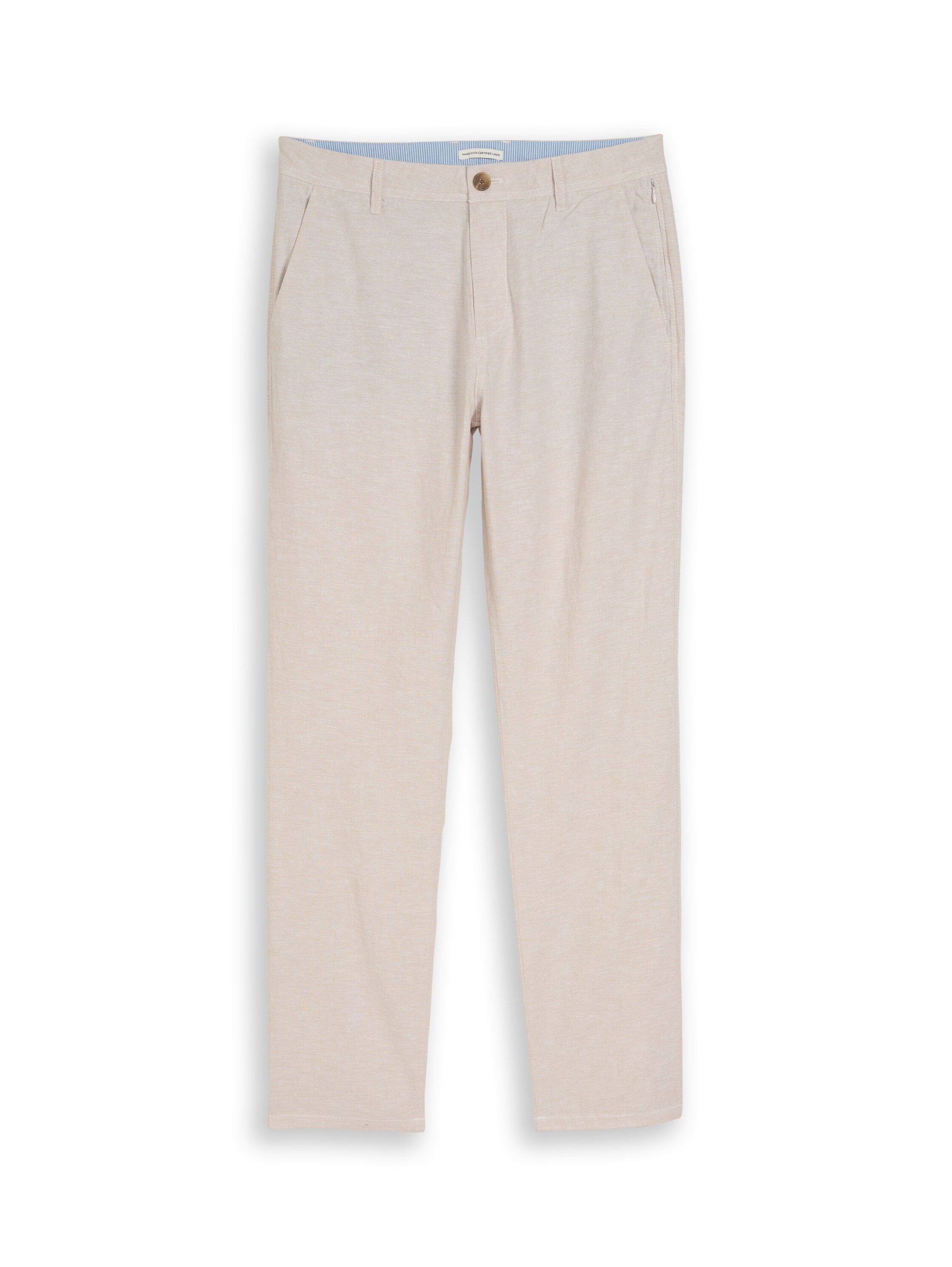 TTREGULAR Chino Hose mit Leinenanteil