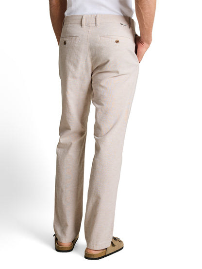 TTREGULAR Chino Hose mit Leinenanteil