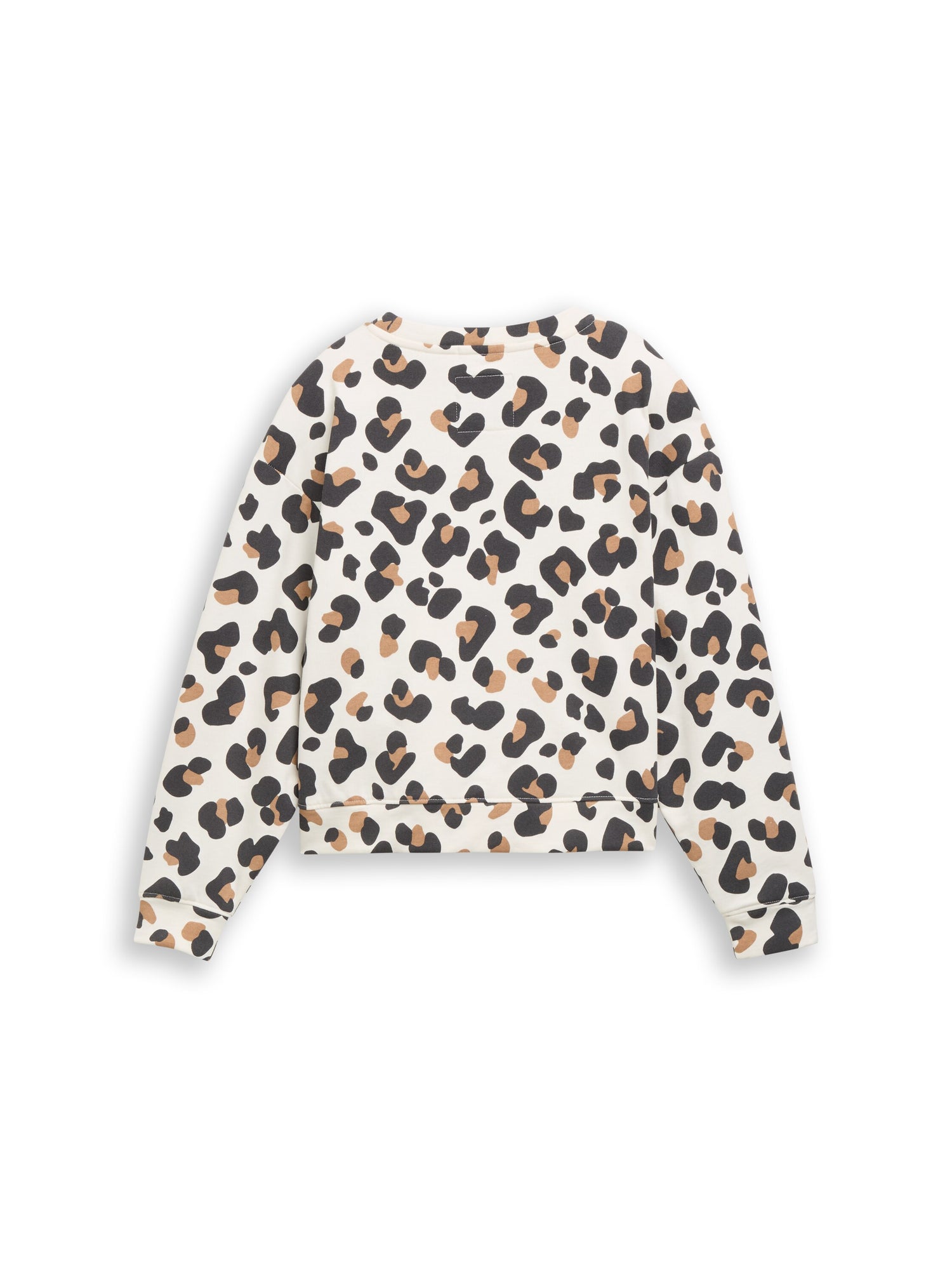 Oversize Sweatshirt mit Leo-Print