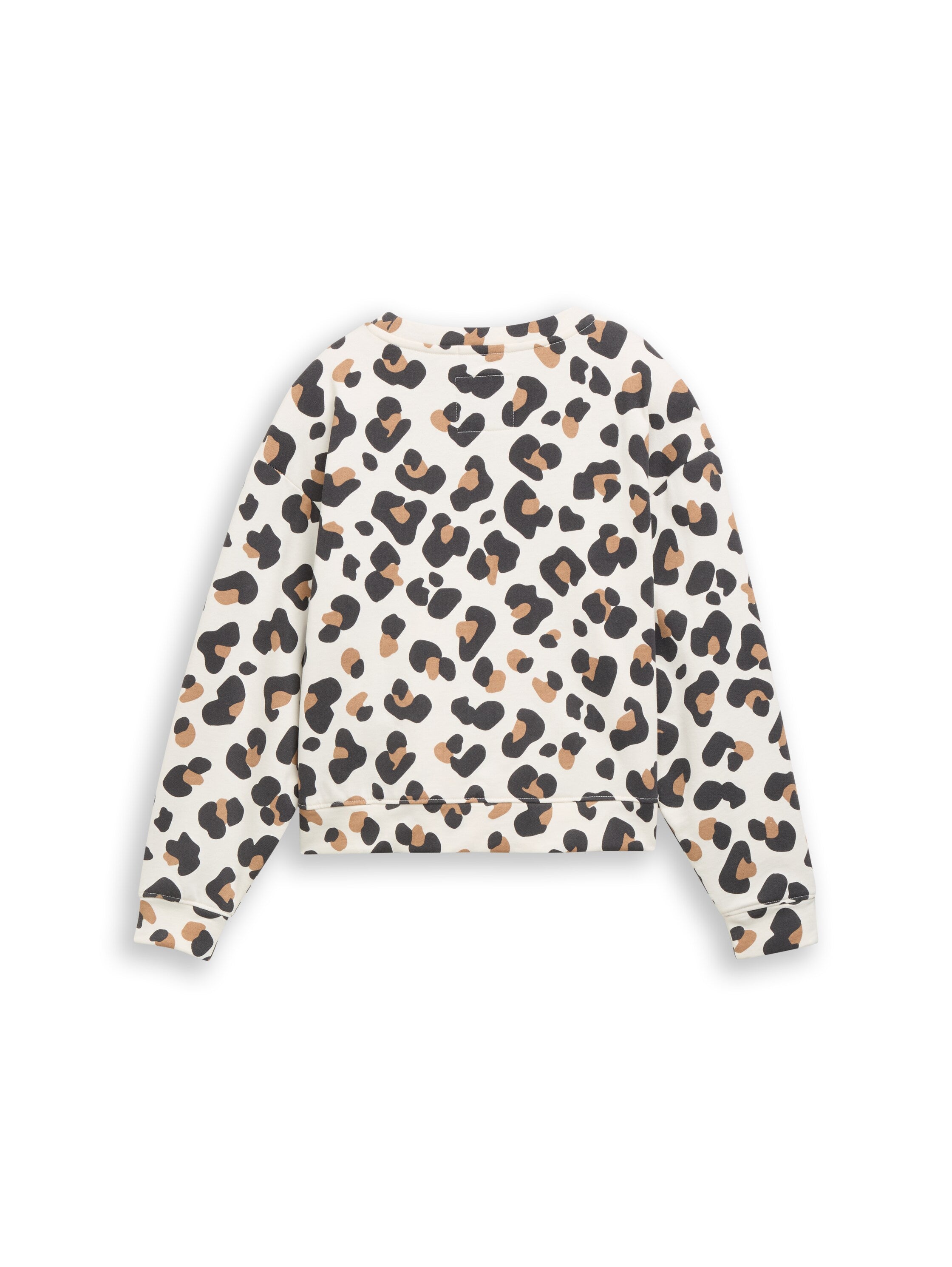 Oversize Sweatshirt mit Leo-Print