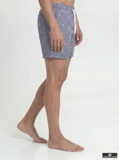 JPSTMAUI BREEZE MINI STRIPE SWIM SRT SN