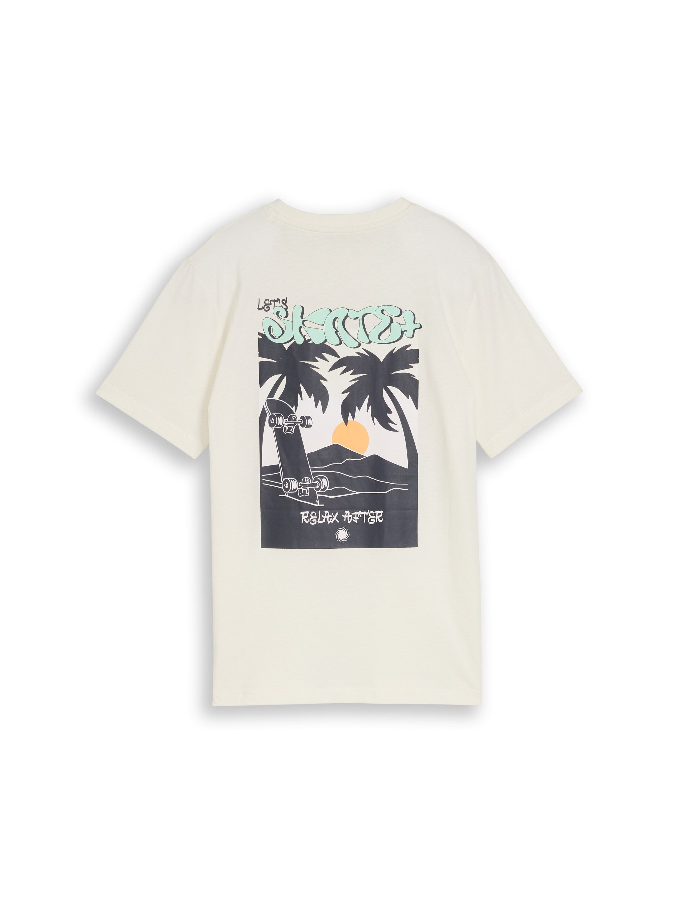 Glow-in-the-Dark T-Shirt mit Rückenprint
