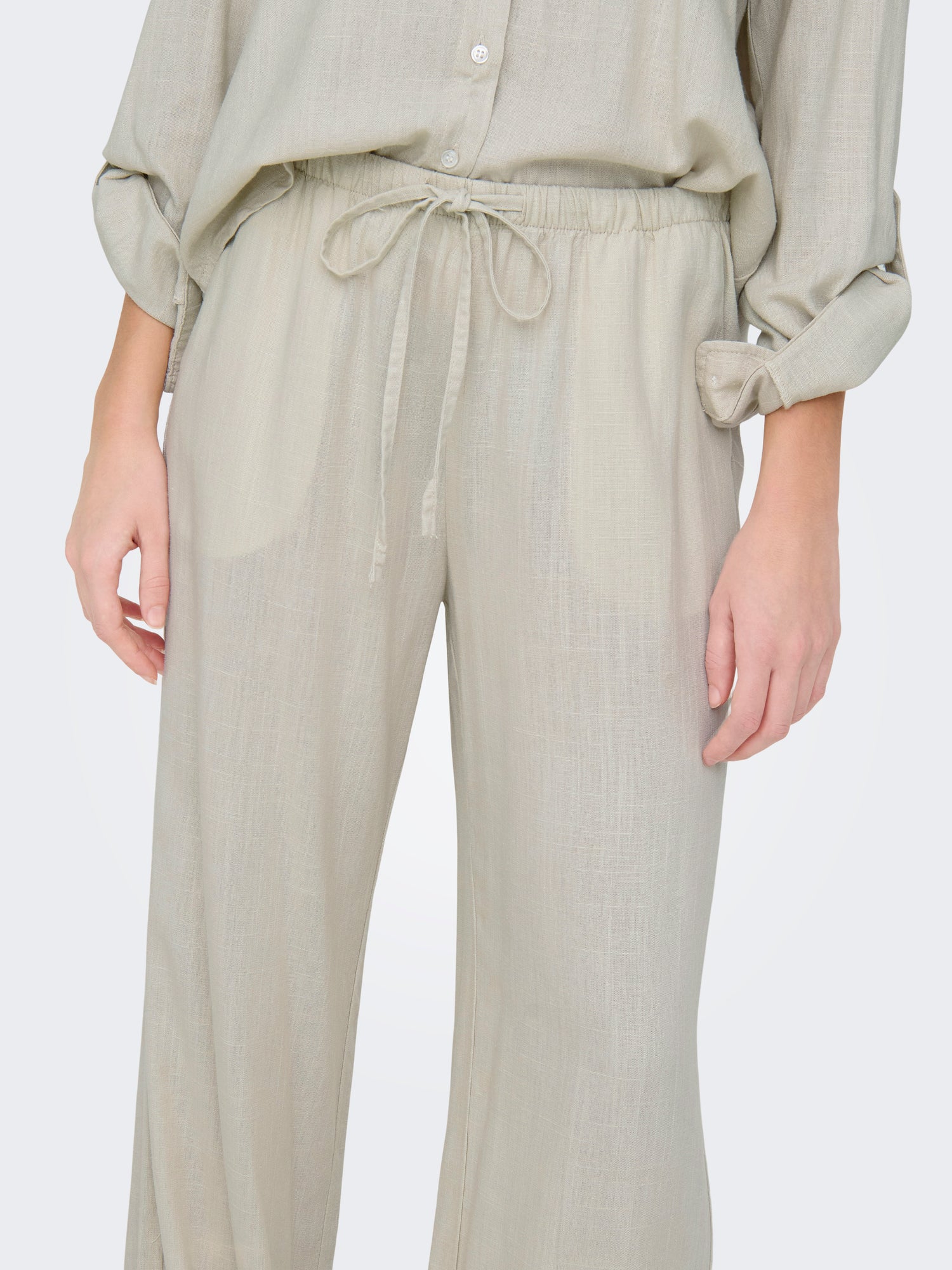 JDYCAYA LINEN MW PANT WVN NOOS