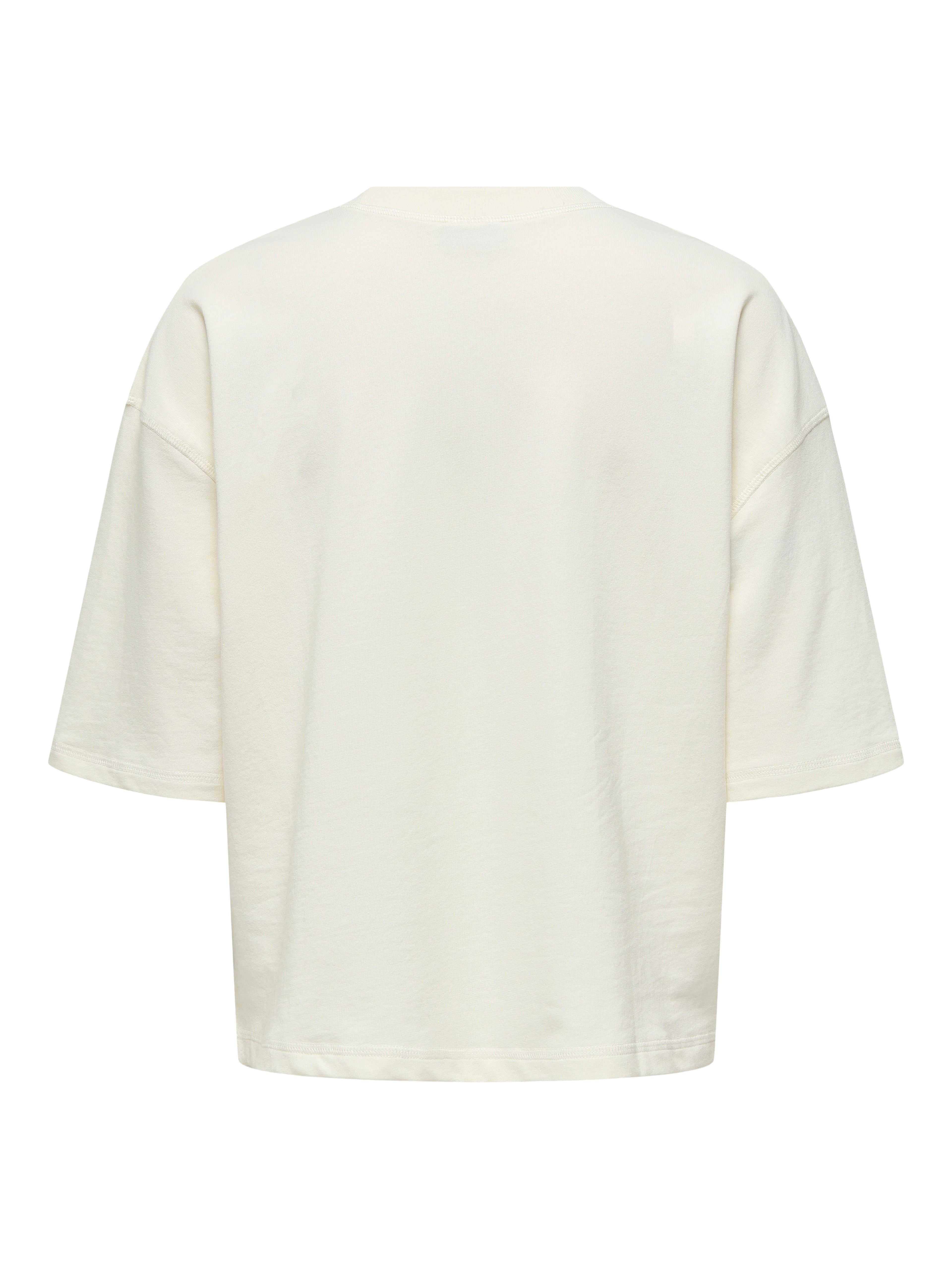 JDYKAJA SS LOOSE O NECK SWEAT JRS DIA