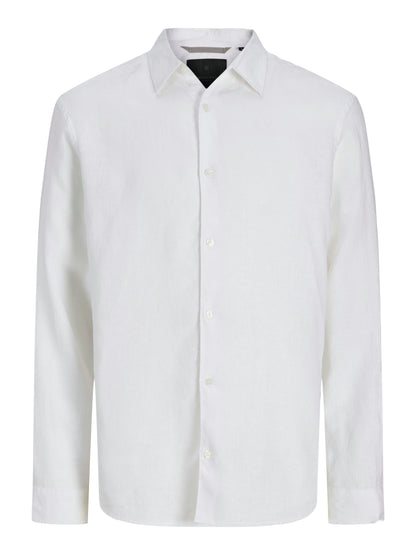 JPRBLALAWRENCE LINEN LS SHIRT SN