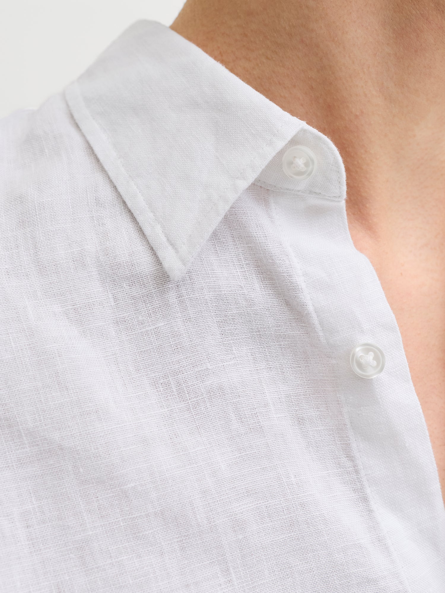 JPRBLALAWRENCE LINEN LS SHIRT SN