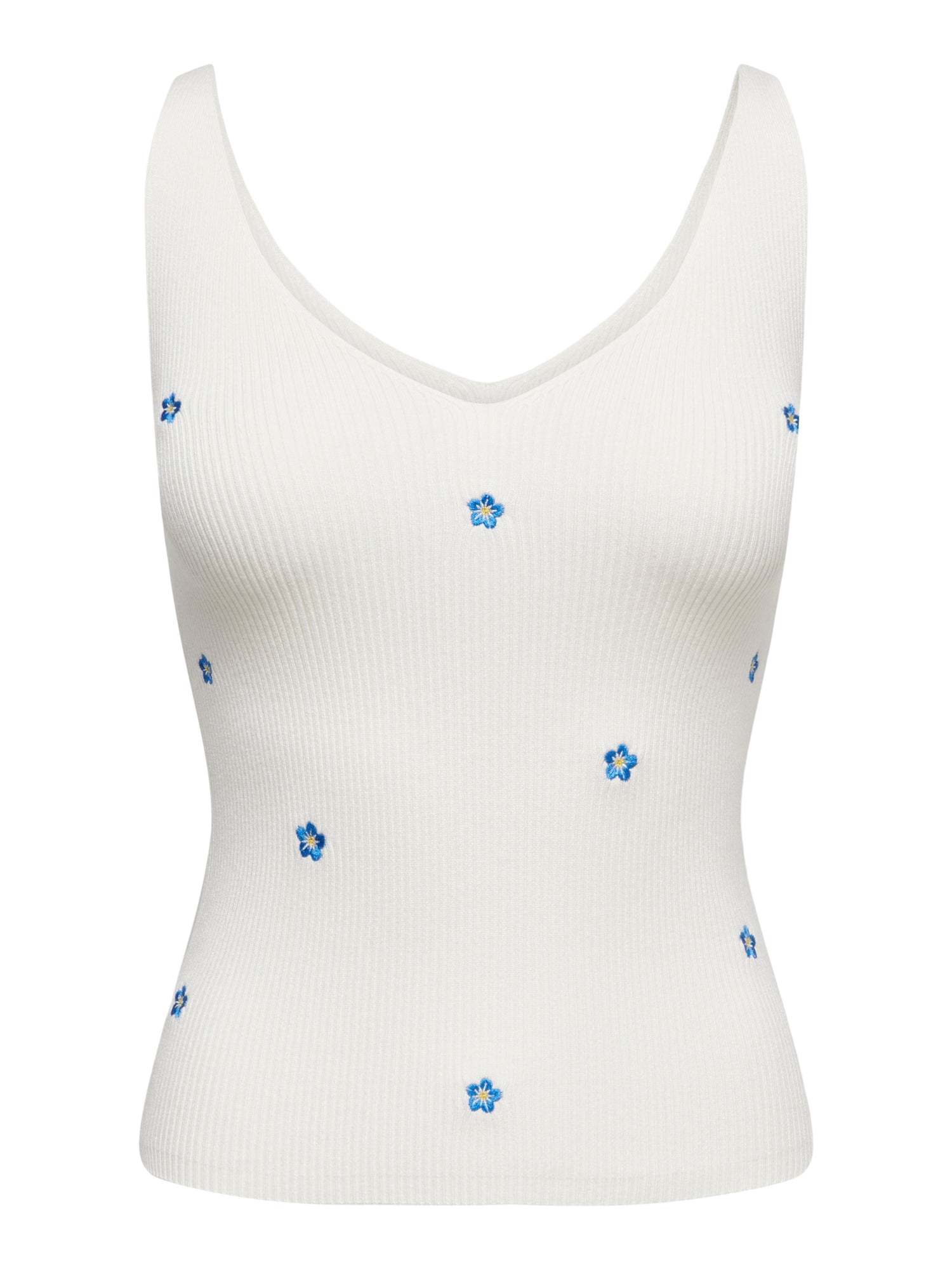 JDYNANNA S/L EMBROIDERY TOP KNT