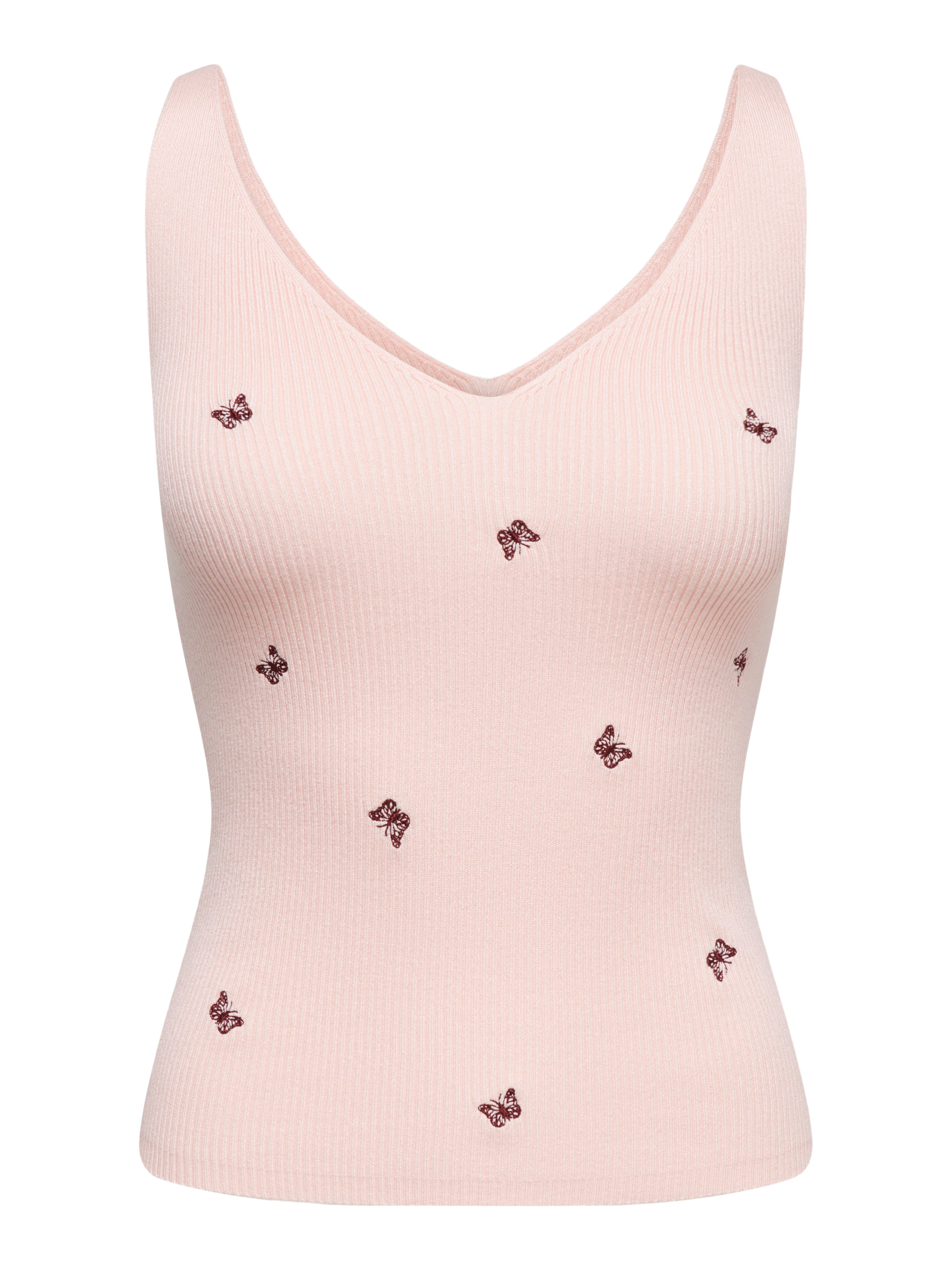 JDYNANNA S/L EMBROIDERY TOP KNT