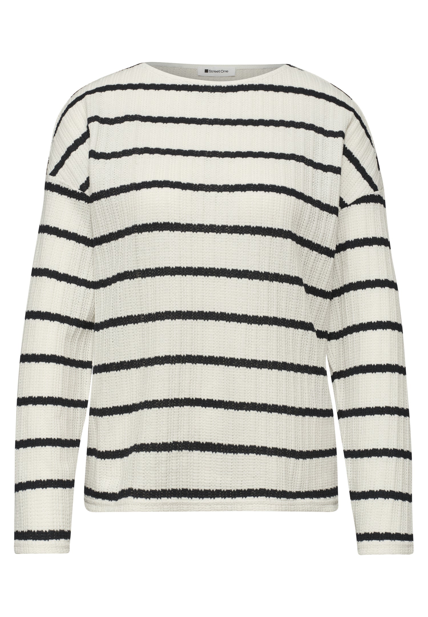 Langarm Shirt im Strick-Look