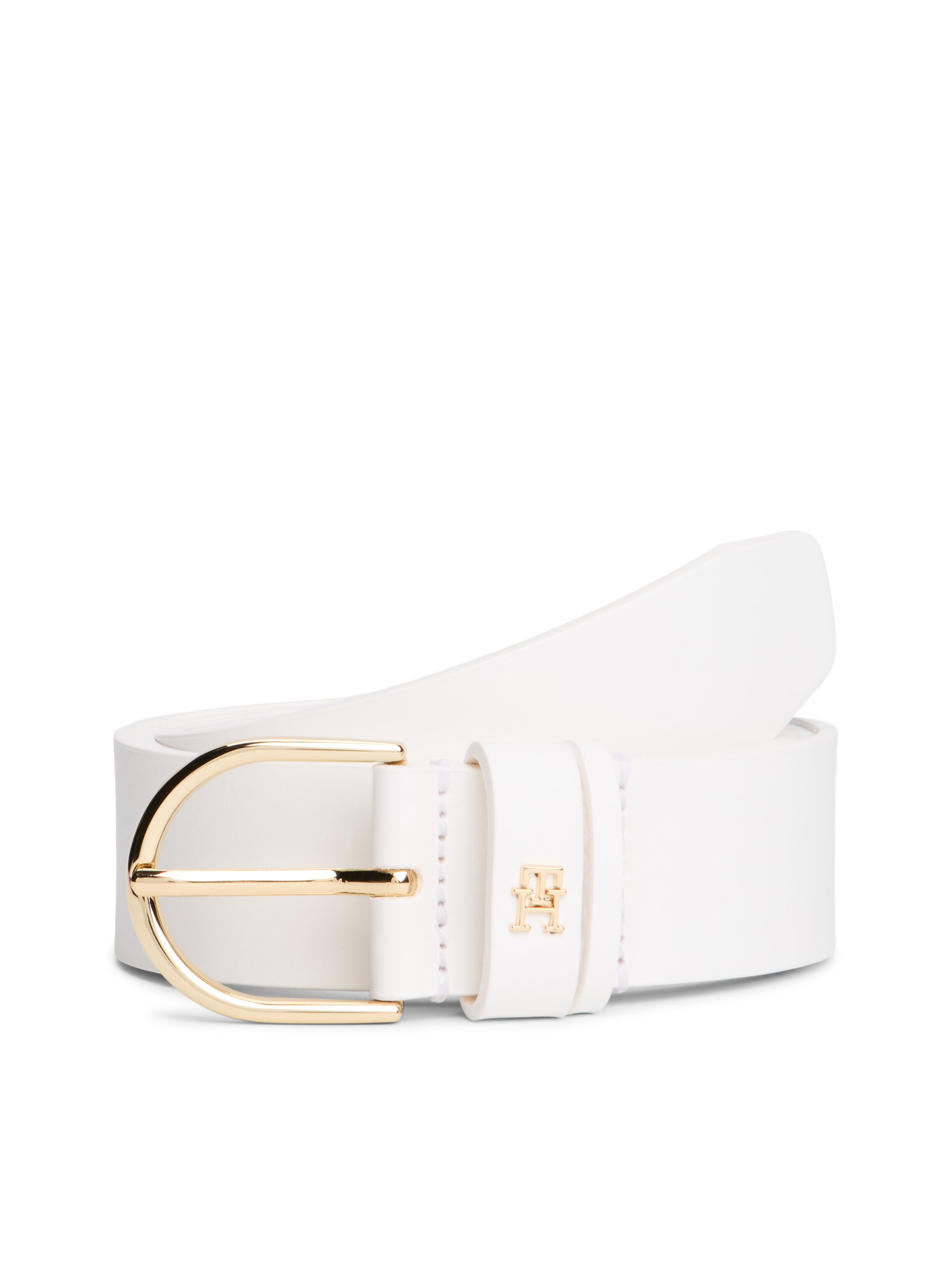 Essential TH Monogram Leather Belt