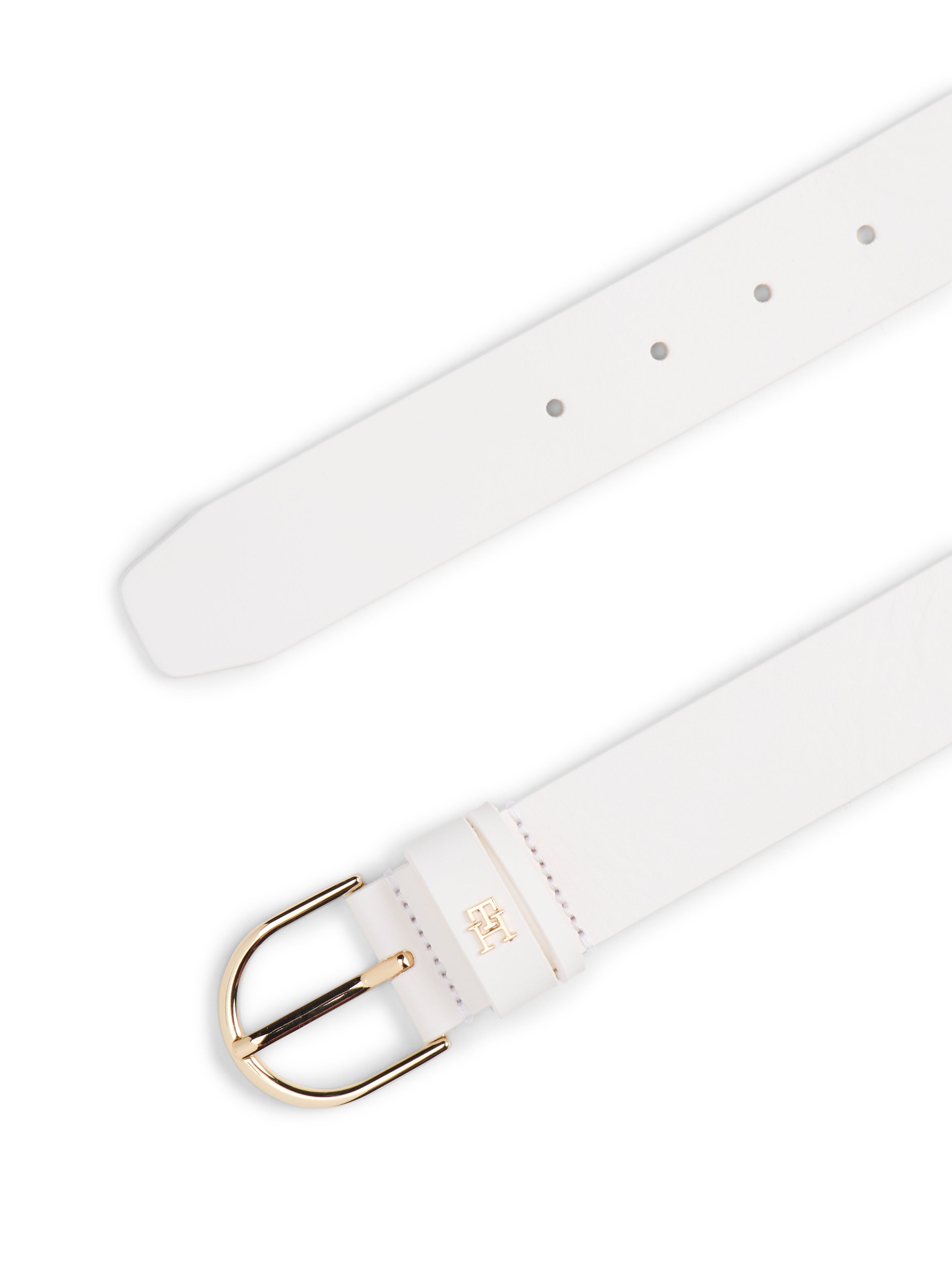 Essential TH Monogram Leather Belt