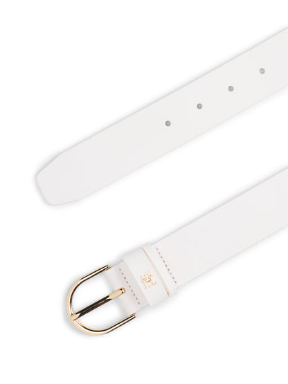 Essential TH Monogram Leather Belt