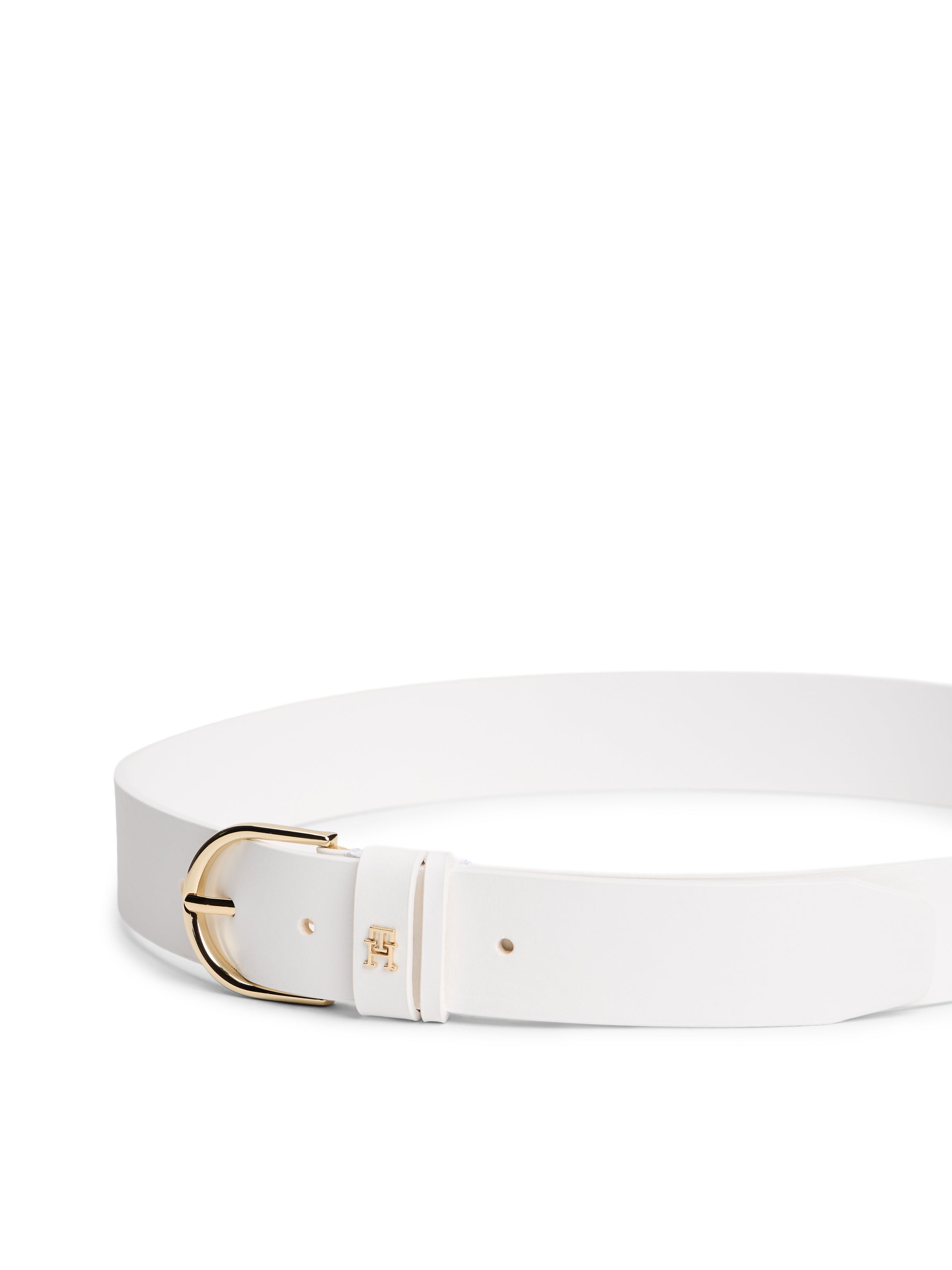 Essential TH Monogram Leather Belt