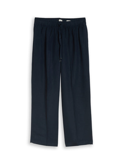 Plus Size - Loose Fit Hose mit Leinenanteil