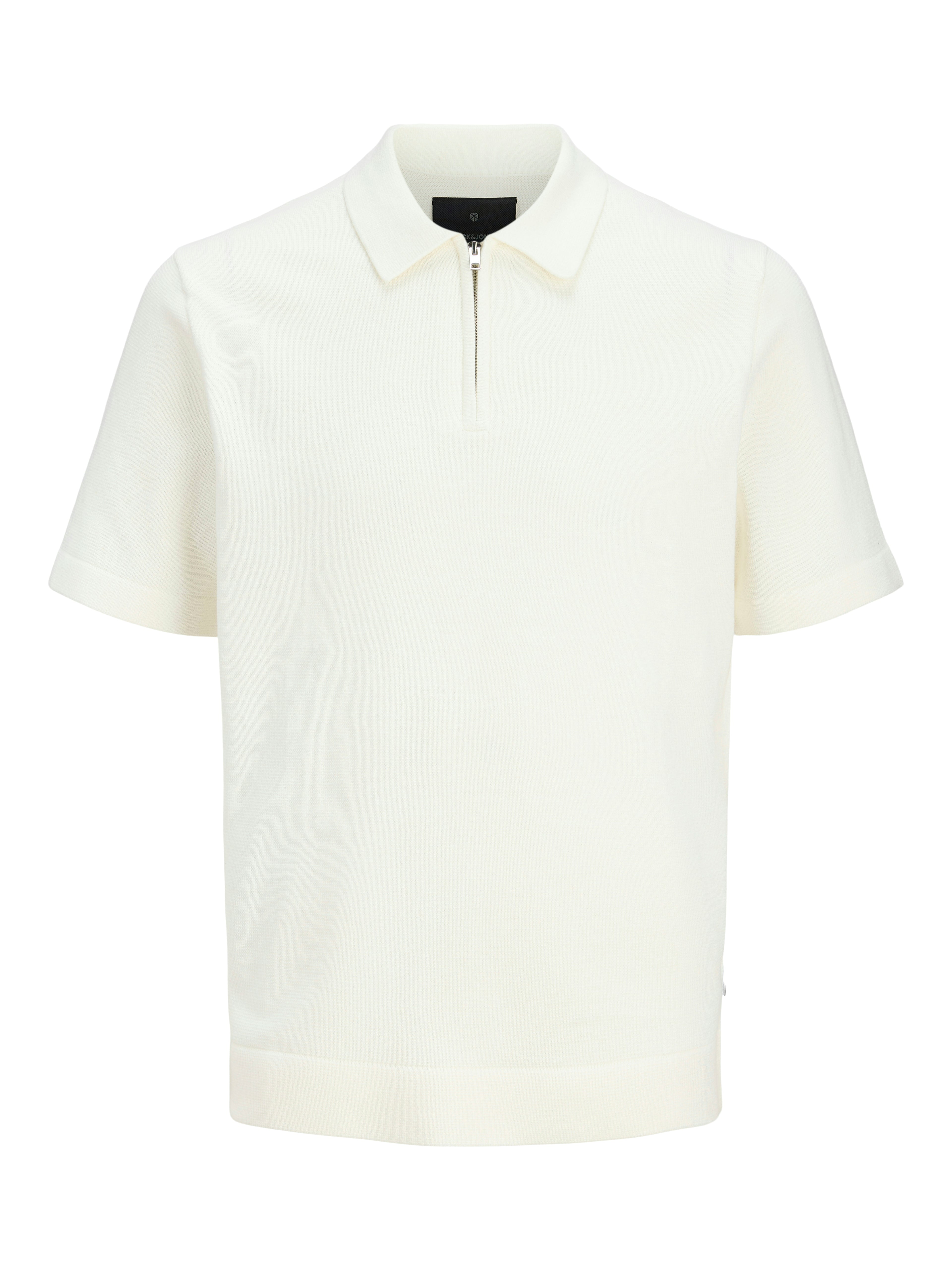 JPRBLAMILANO SPRING KNIT ZIP POLO SS SN