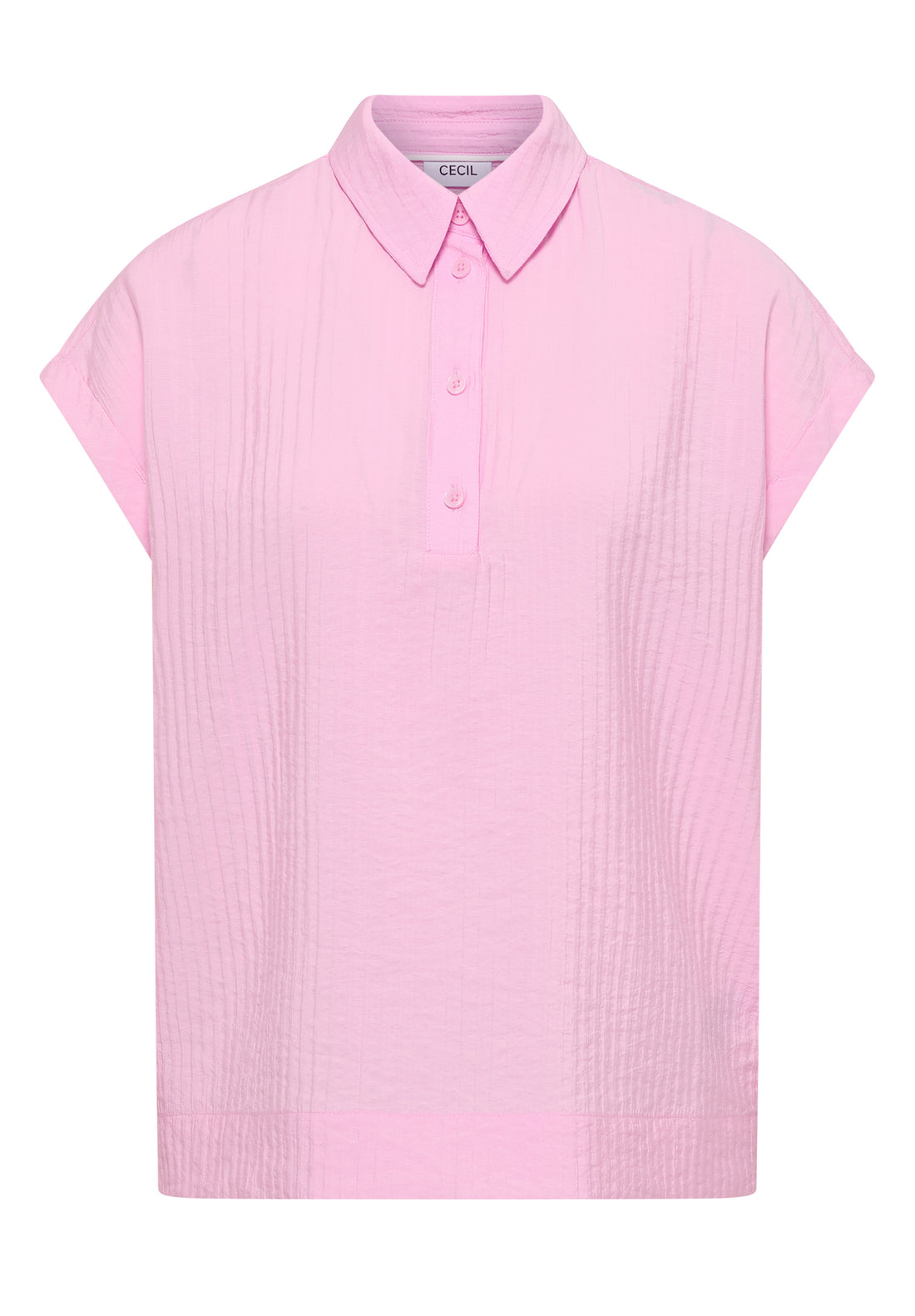 Dropped Shoulder Bluse mit Struktur