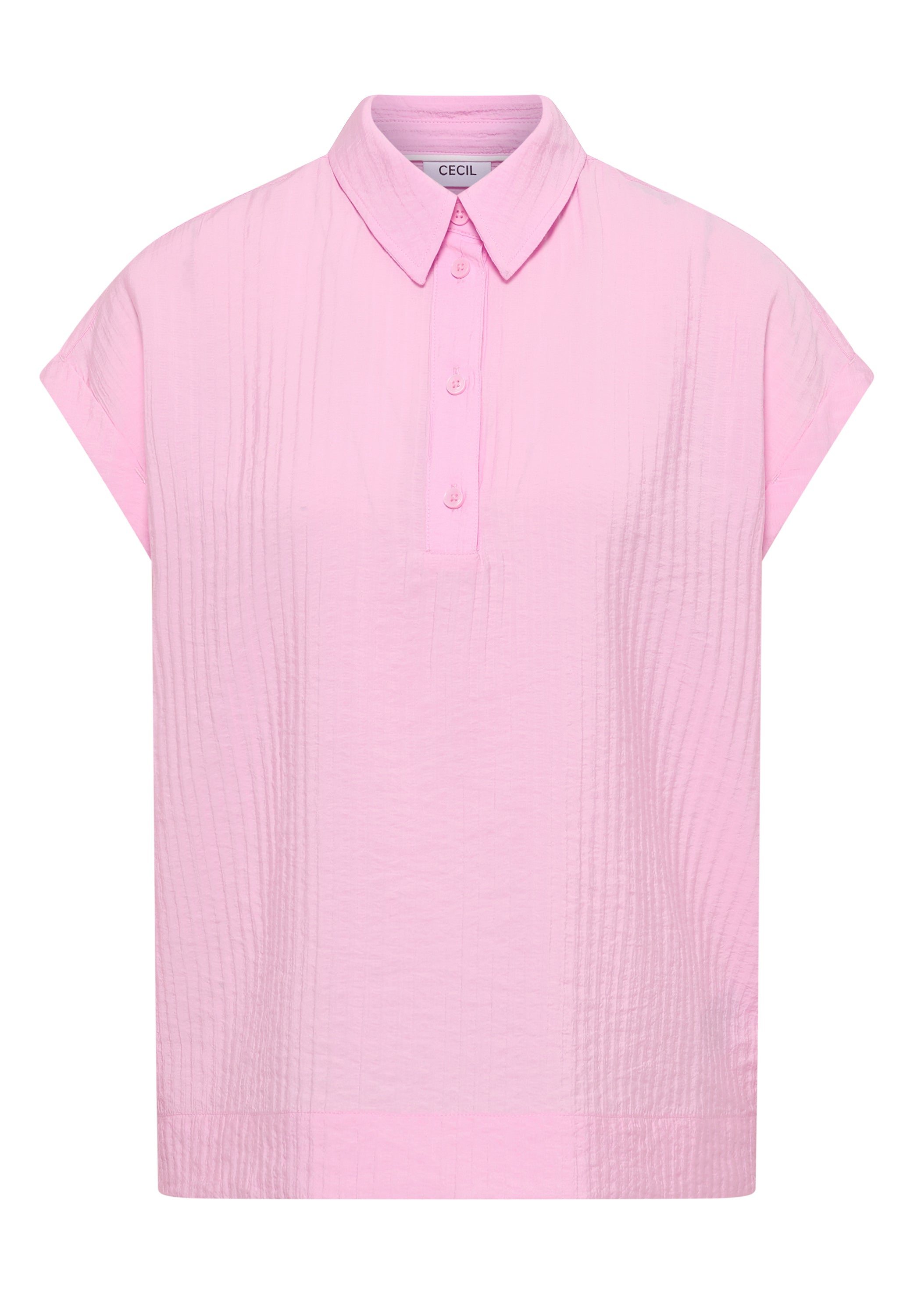 Dropped Shoulder Bluse mit Struktur